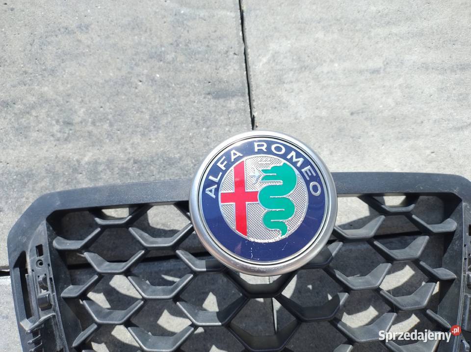 Grill atrapa zderzaka Alfa Romeo Stelvio małopolskie Kraków sprzedam