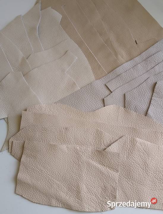 Skóra 725 g Licowa Włoska średnie i małe kawałki Gdańsk