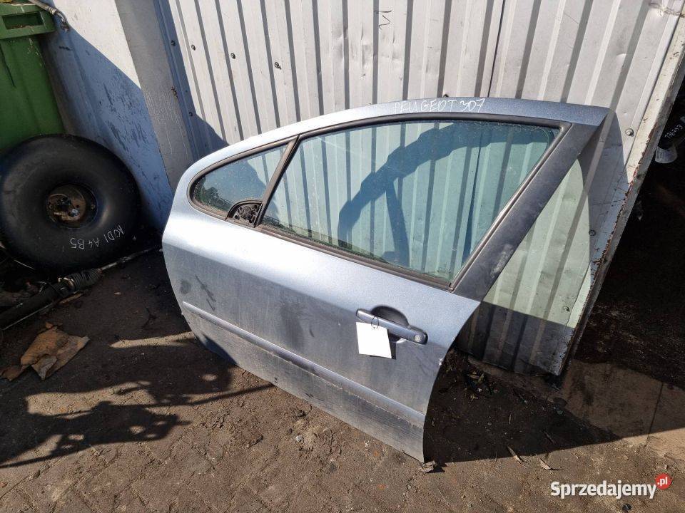 DRZWI LEWE PRZÓD PEUGEOT 307 EZW Pozostałe Lipno