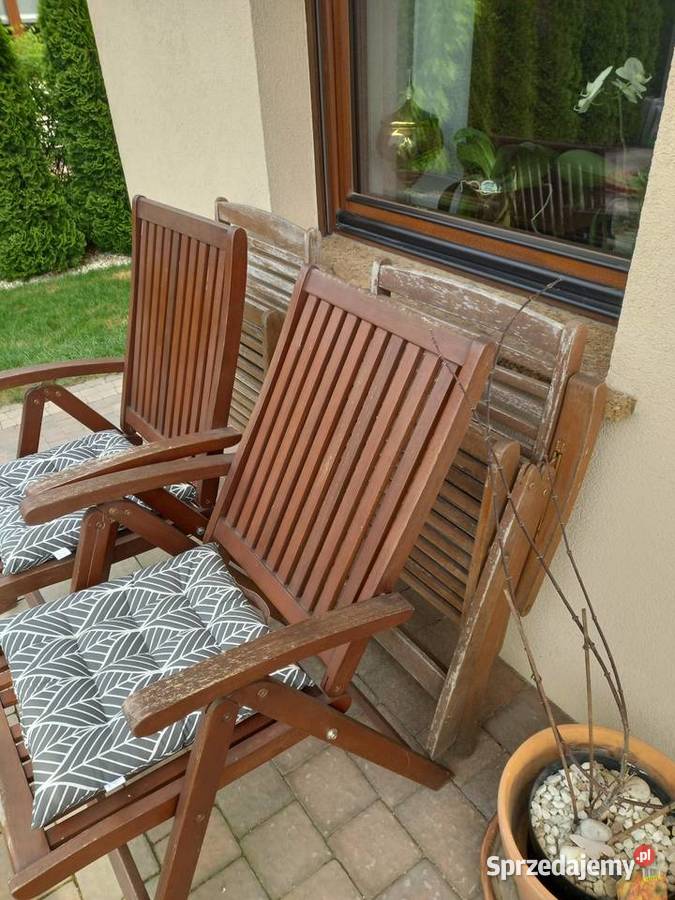 Krzesla fotele lezakii ogtodowe Kórnik sprzedam