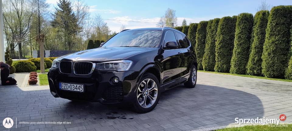 BMW X3 xDrive20d M Sport 225863km X3 łódzkie Szadek