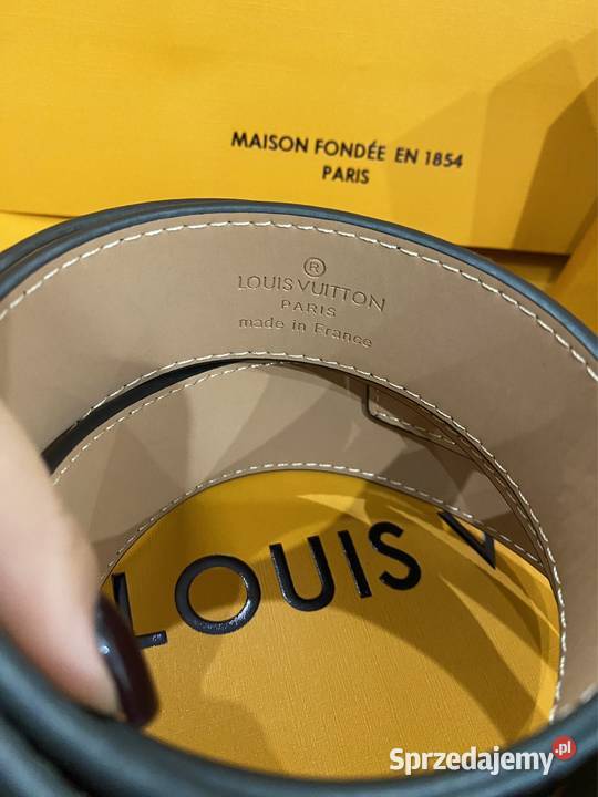 Pasek męski skórzany LV Louis Vuitton Monogram podkarpackie Rzeszów