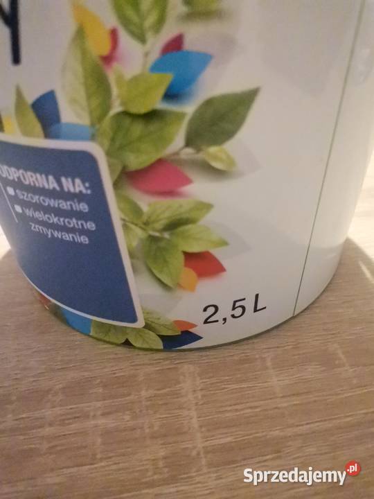 FARBA ŚNIEŻKA BARWY NATURY MATOW LATEKSOW DO