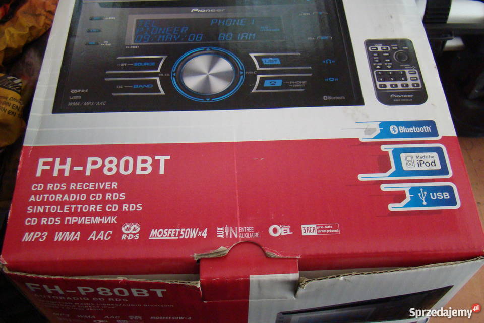 Radio samochodowe Pioneer FHP80BT śląskie Szczyrk sprzedam