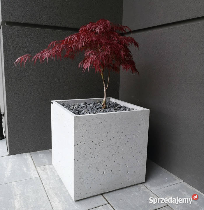 Piękne donice ogrodowe betonowe 50x50x50 wysoka jakość !