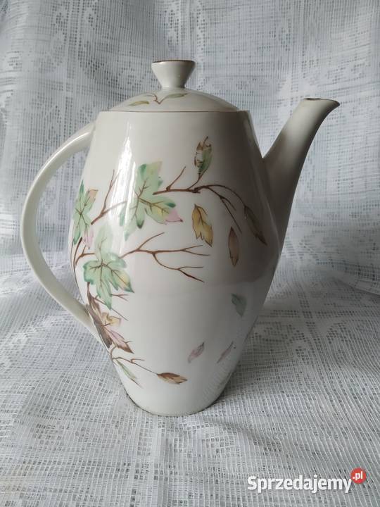 Dzbanek z fabryki porcelany Janina vintage śląskie