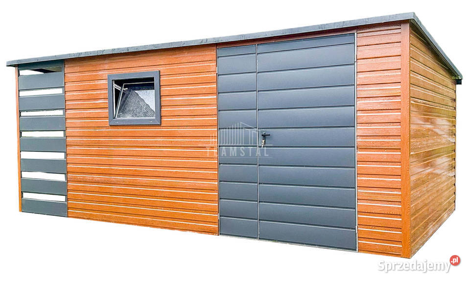 Schowek Domek Ogrodowy 4x25m wiata 1m Okno Brama Bydgoszcz