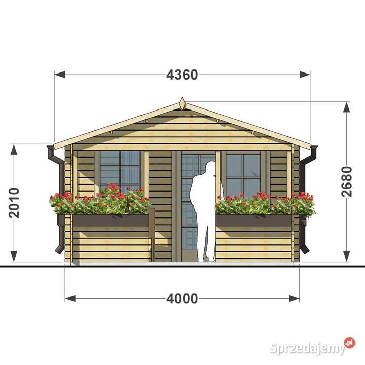 domek ogrodowy Boro 46 mazowieckie