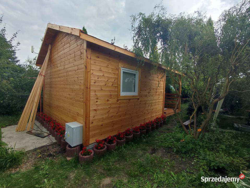 Domek letniksowy z WC Producenta WoodStuff Sochaczew