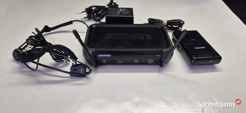 Shure PGX14WH20 nagłowny zestaw mikrofony Konin sprzedam
