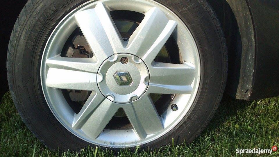 Renault megane scenic 2 grand welurowa tapicerka sprzedam
