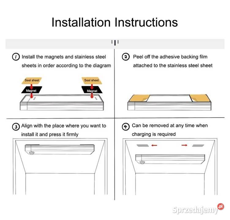 Lampka LED na czujnik ruchu i jasności 10 biały Bydgoszcz