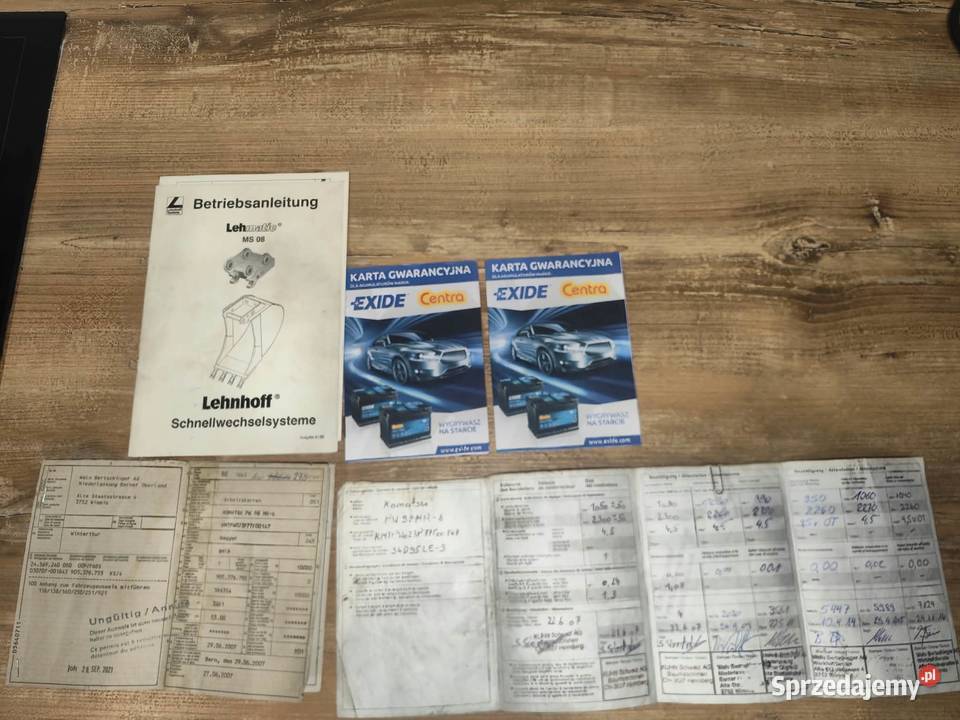 Koparka kołowa komatsu pw 98 mr 6 Szwajcaria zachodniopomorskie