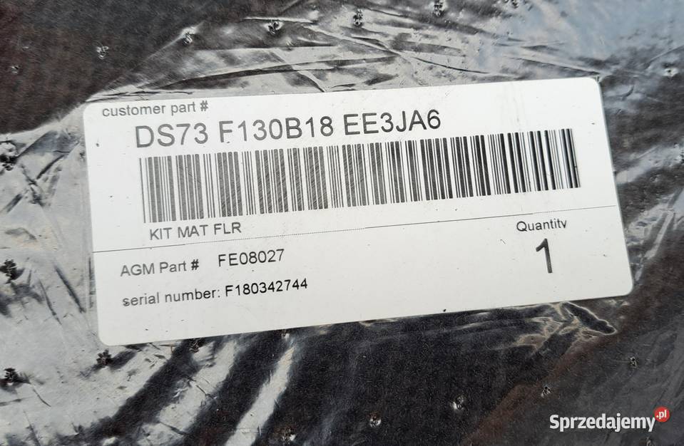 Oryginalne Dywaniki Ford Mondeo Mk5 Przód Dywaniki dolnośląskie Mielęcin