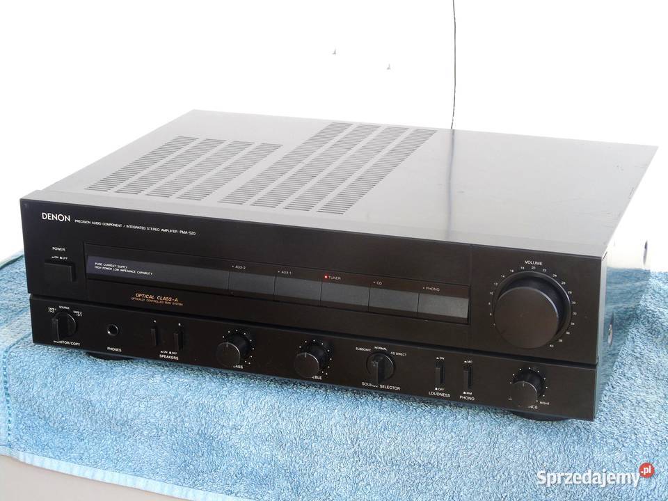 Wzmacniacz Denon PMA520 czarny świetne stereo Jasło