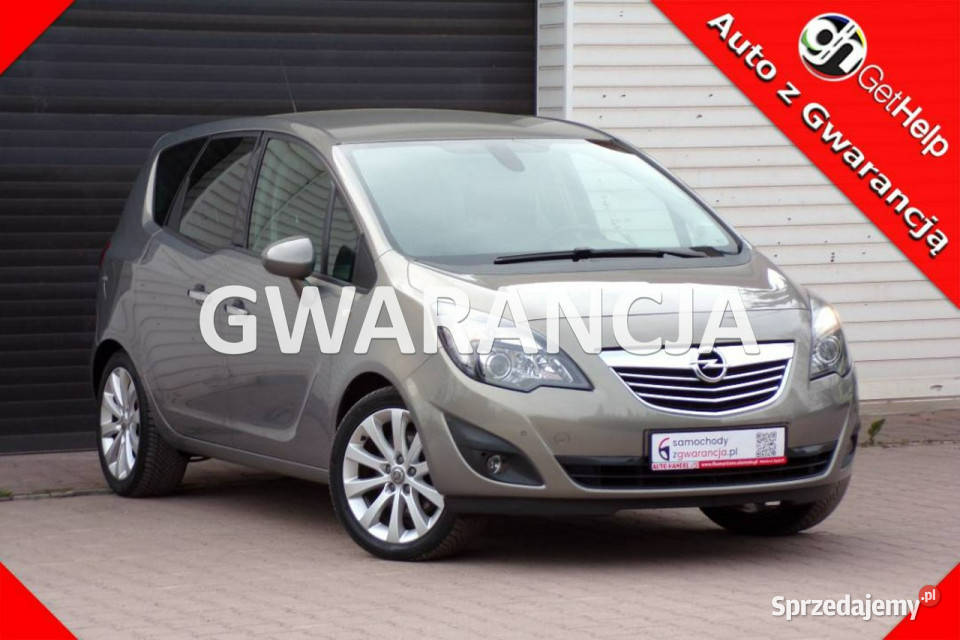 Opel Meriva Klimatronic Gwarancja 14 140 II 2010 czujnik deszczu śląskie Mikołów