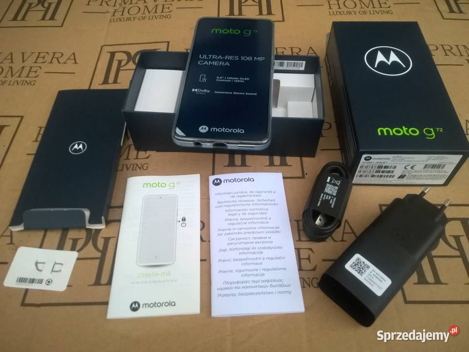 Nowa MOTO G72 Gw2L 8x22GH 66OLED MldColors 120Hz Łaskarzew sprzedam
