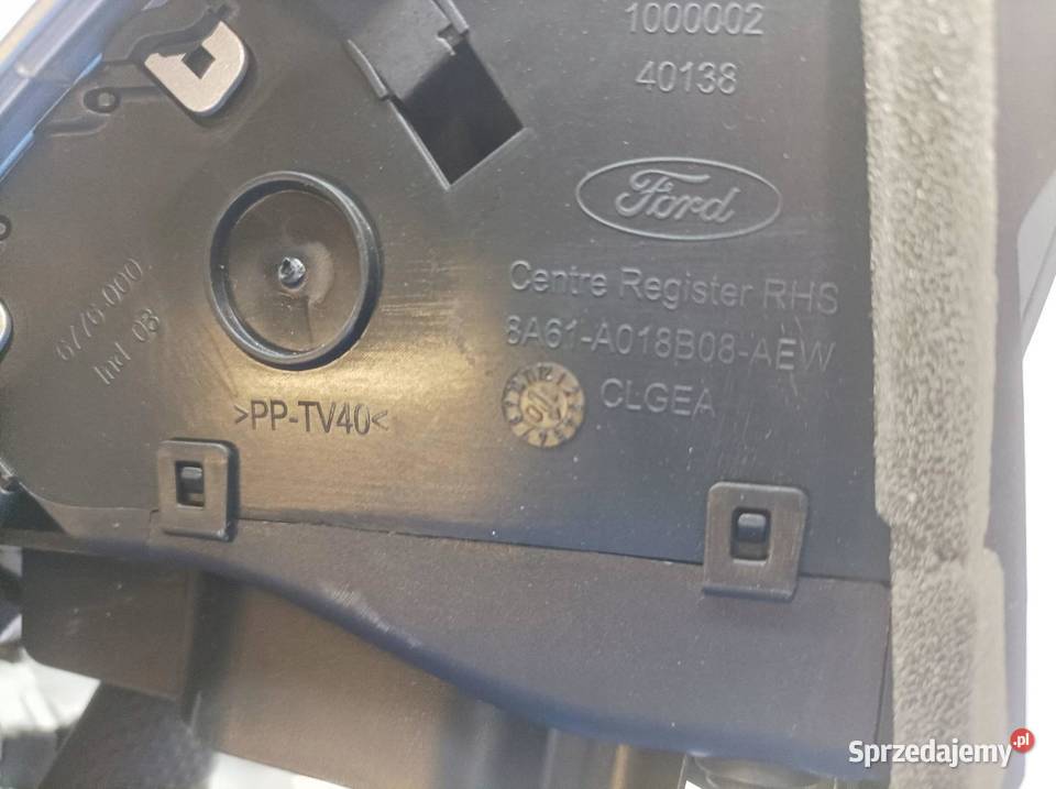 KRATKI NAWIEWU DEKOR ŚRODKOWA KPL Ford Fiesta sprzedam