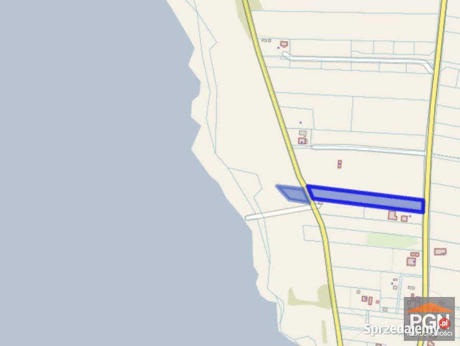 Sprzedaż gruntu Zagórze 6302 metry kanalizacja