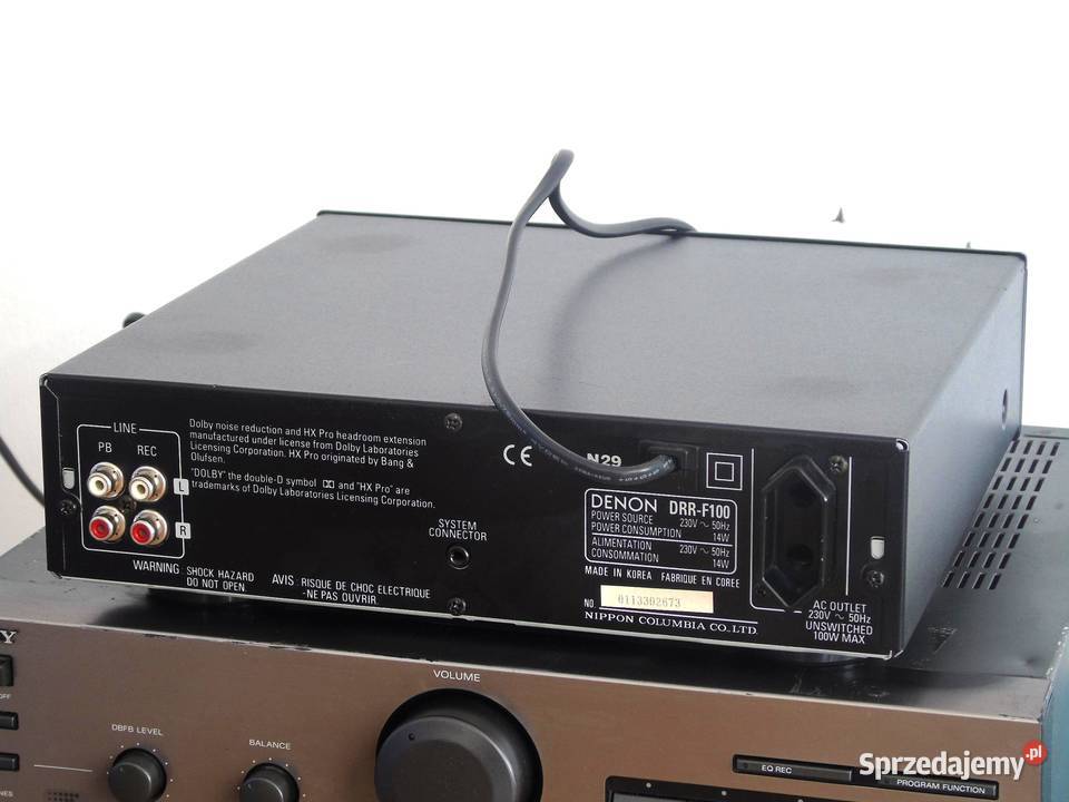 Magnetofon Denon DRRF100 ładny i sprawny WYSYŁKA podkarpackie Jasło sprzedam