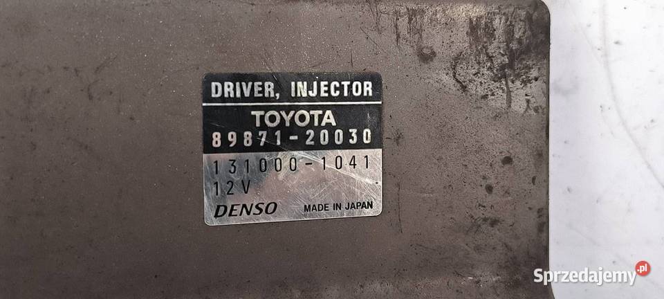 MODUŁ TOYOTA COROLLA E12 8987120030 kujawsko-pomorskie Lipno sprzedam