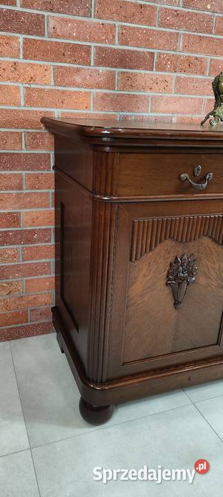 Piękny pomocnik komoda dębowa Komody Łagów