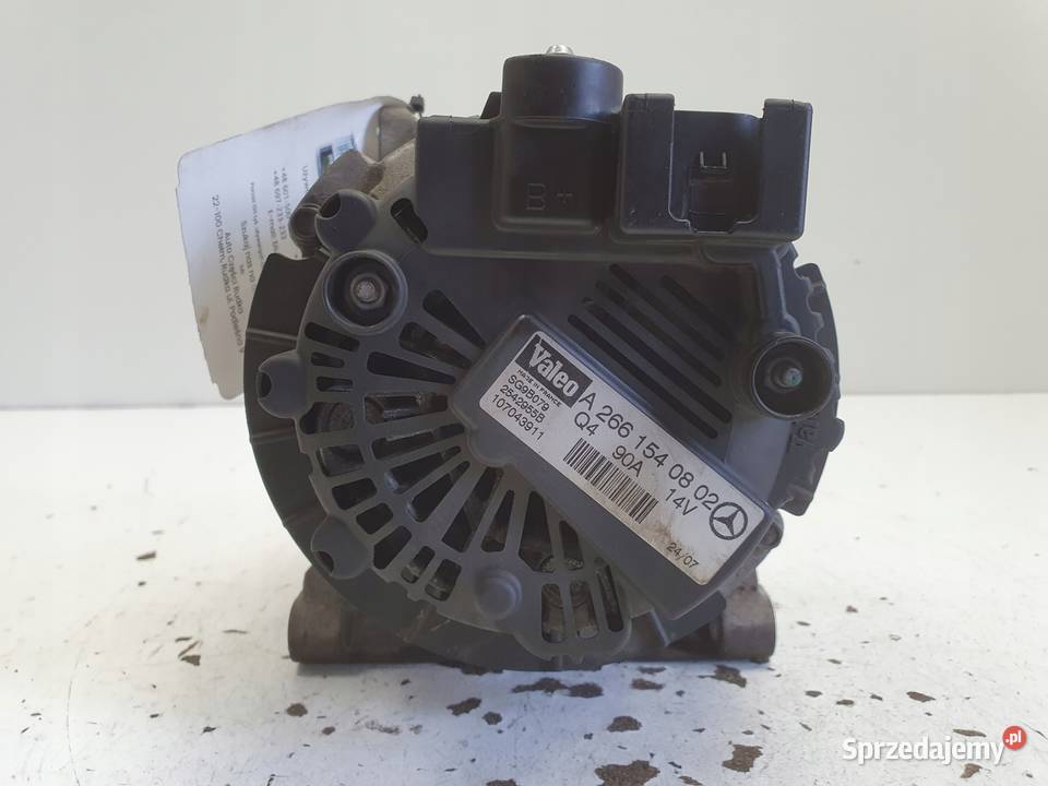 Mercedes W169 15 8V ALTERNATOR 90A A2661540802