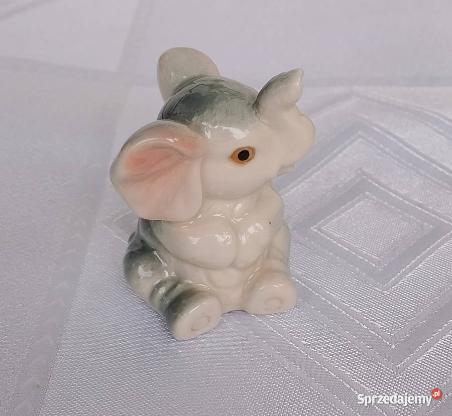 figurka porcelanowa słoń słonik Suwałki
