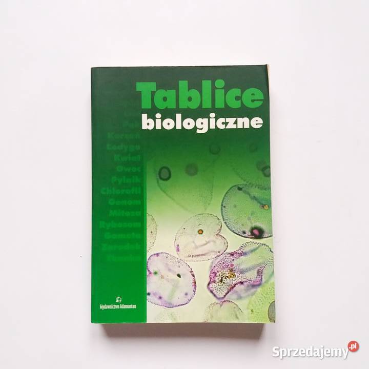 Witold Mizerski - Tablice biologiczne