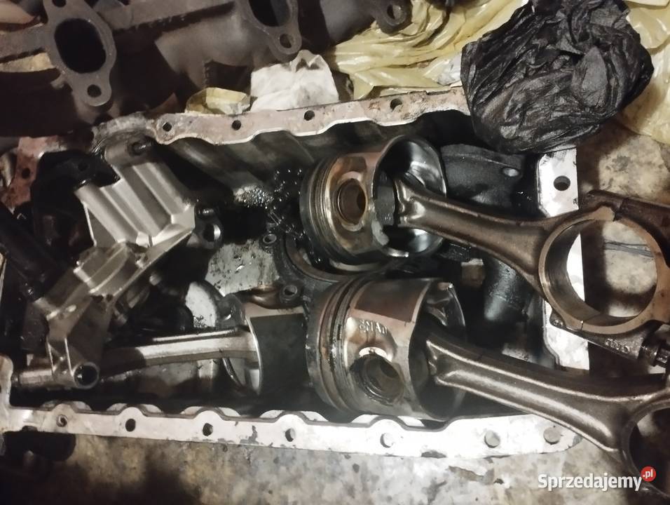 tłok silnika 19 tdi 105 pompa olejowa i inne Rok produkcji 2005 Łuków