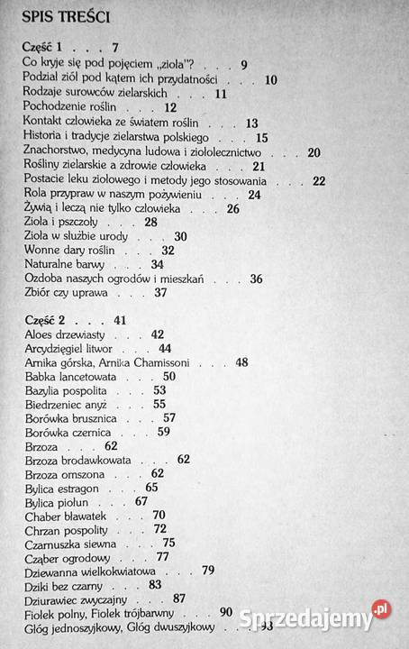 Zioła w polskim domu Danuta TyszyńskaKownacka Chełm sprzedam