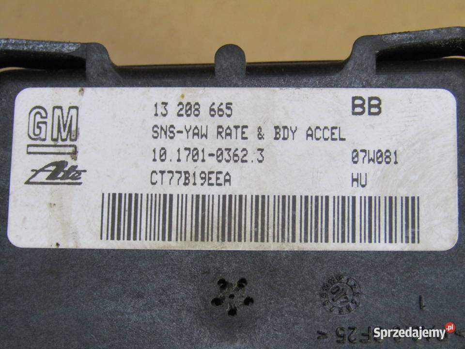 MODUŁ ESP OPEL ZAFIRA B 13208665 Mysłaków sprzedam