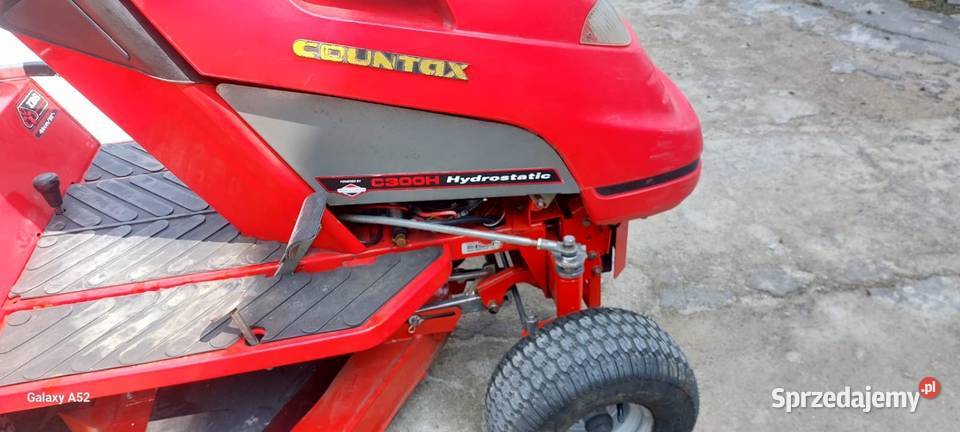 Traktorek kosiarka Countax C 300 Grabówka