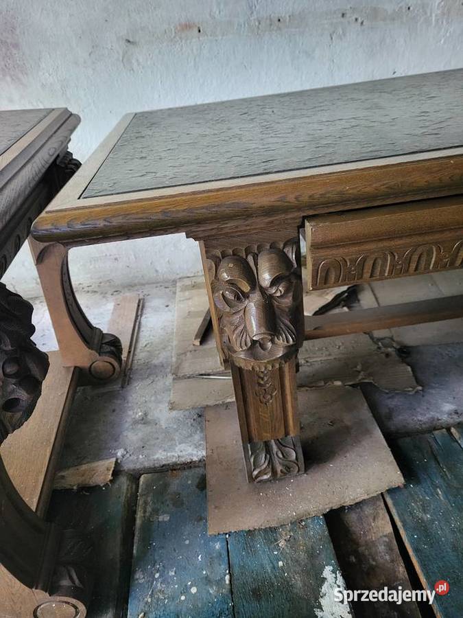 Komplet dębowych stołów lubuskie Zielona Góra