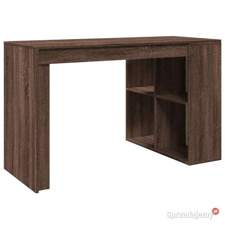 Biurko brązowy dąb 1235x735x75 materiał