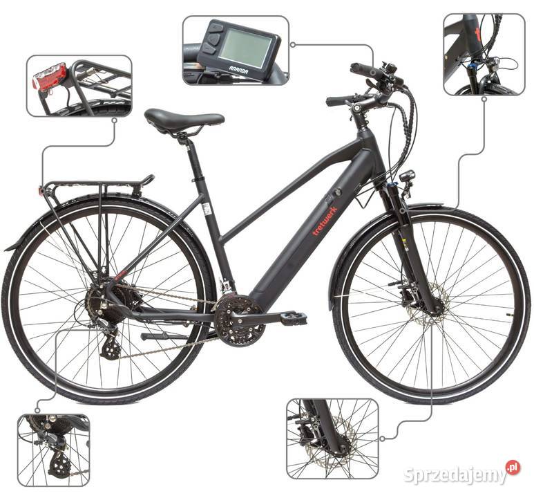 Rower Elektryczny Damski Trekkingowy Koła 28 Rowery Gorlice