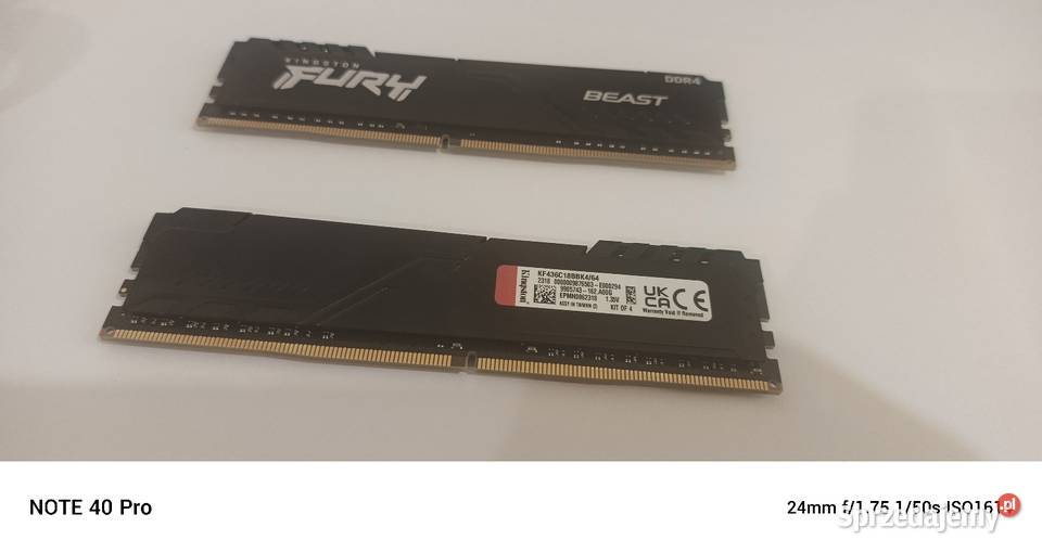 Pamięć RAM DDR4 32 GB Kingston beast Pamięci Pamięci warmińsko-mazurskie