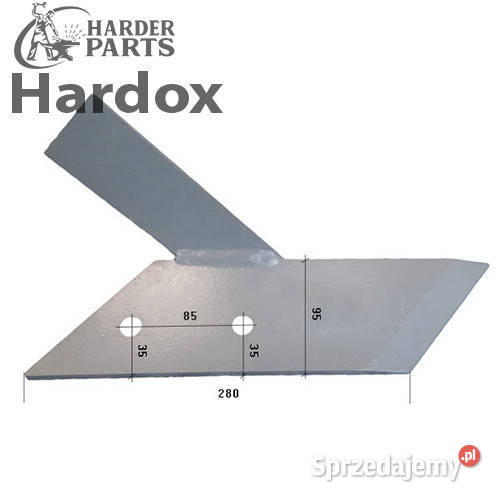 Dłuto 100hektarów HARDOX 30340002P części do Suwałki