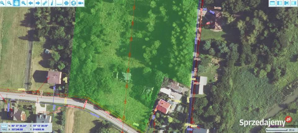 Działka rolna 238 ha Kuźnica Stara gmina Poraj