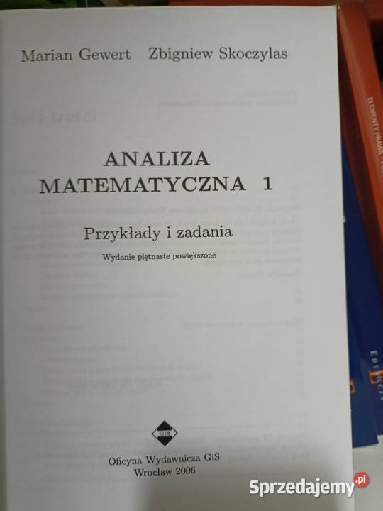 Analiza tanie podręczniki szkolne księgarnia mazowieckie Warszawa