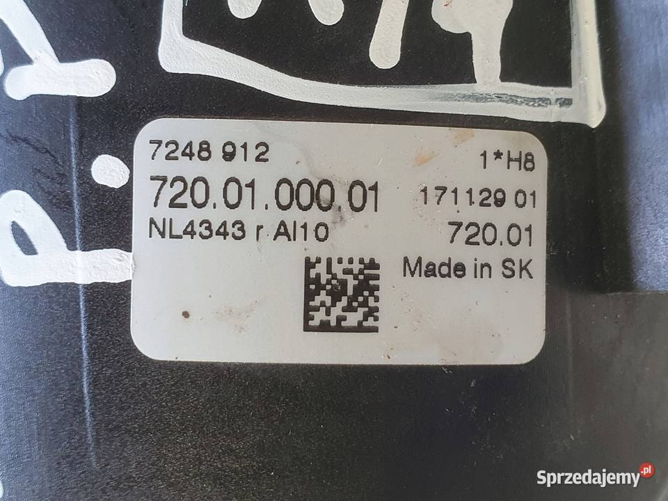 BMW F30 1118r PRZEDNI HALOGEN PRAWY PRZÓD lubelskie