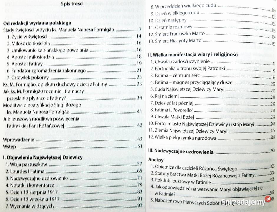 Fatima w relacjach naocznego świadka ks Manuel