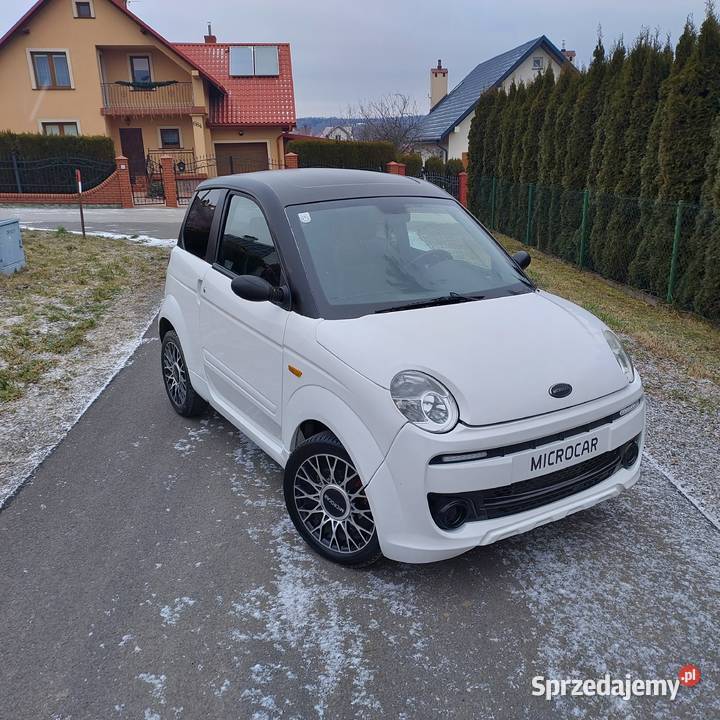 Microcar MGO 2019r Biały LEDY Alufelgi 14 lat Przemyśl