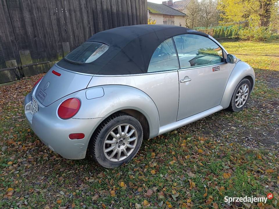 VW Beetle cabrio 20 pb automat2005r Stan Niski automatyczna Zgierz sprzedam