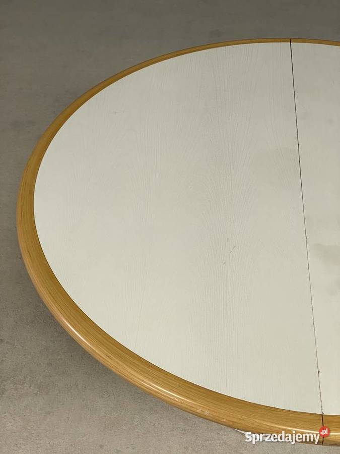 Duży drewnany stół rozkładany 3m masywny biały Budno