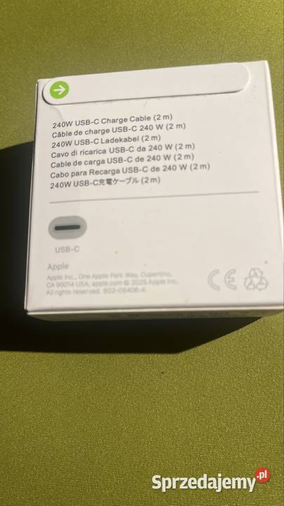 oryginalny pleciony kabel Apple USBC do USBC o wielkopolskie Piła
