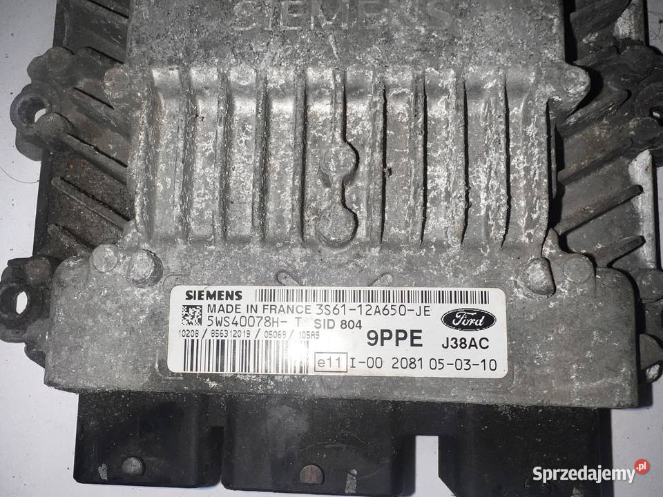 komputer moduł siemens ford fiesta mk 6 14 wielkopolskie Ostrów Wielkopolski sprzedam