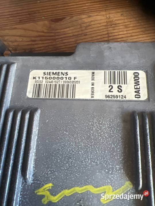 Komputer silnika daewoo matiz k115000010f Margonin