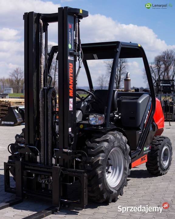 Wózek widłowy terenowy Manitou MC 254 D ST5 małopolskie Zator