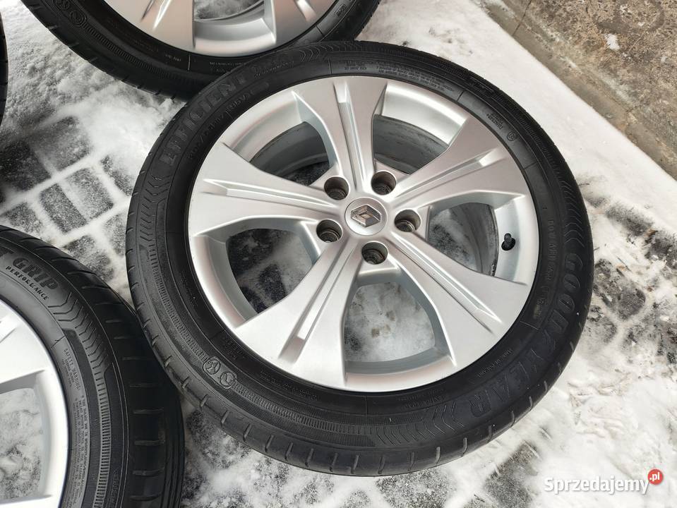 Koła alufelgi opony letnie Renault 20555R17 Niegowonice